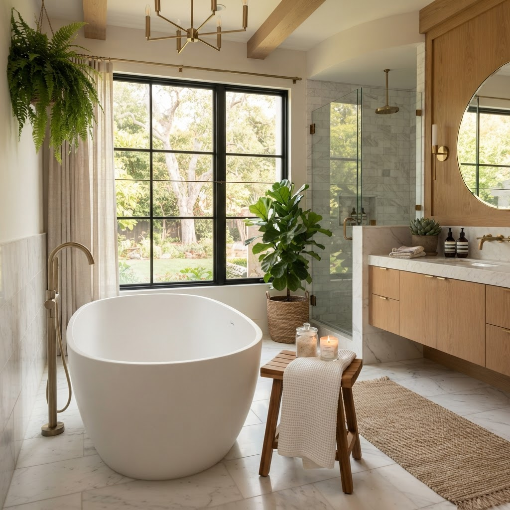 Spa-Inspired Master Bath