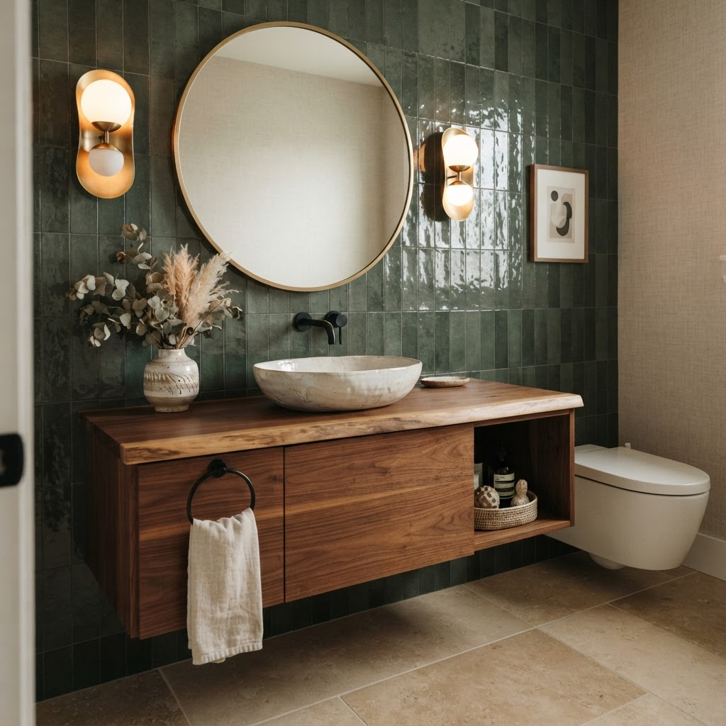 Stylish Powder Room