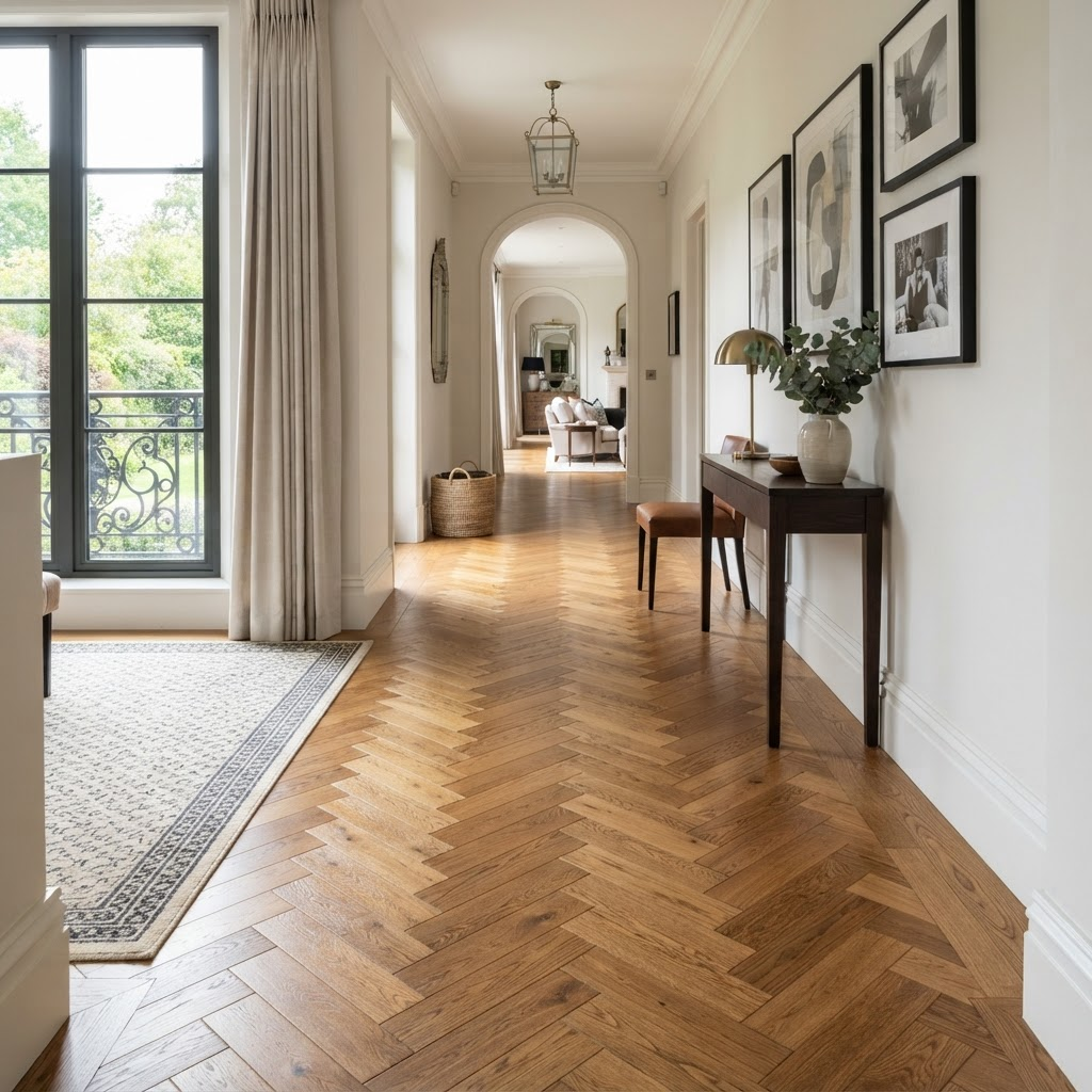 Herringbone Wood Floor