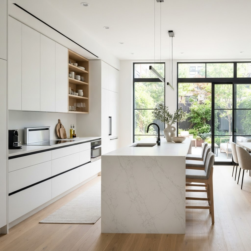 Minimalist Chef's Kitchen